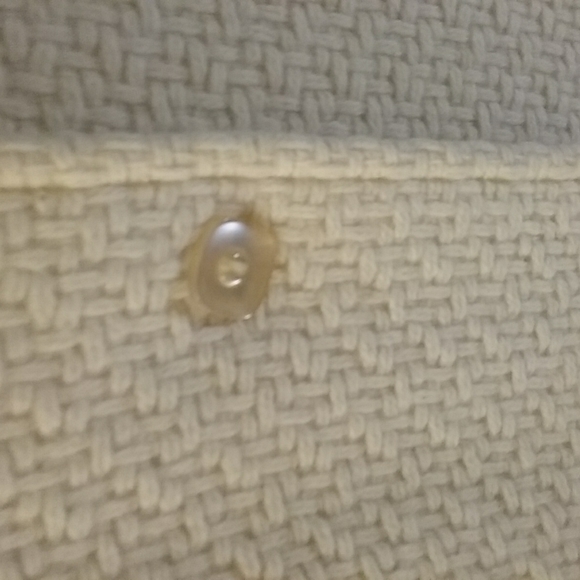 Nicole Miller Cream Winter Fur trim Knit Coat - Picture 8 of 16